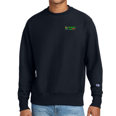 Embroidered Campers Inn - Reverse Weave ® Crewneck Sweatshirt Thumbnail
