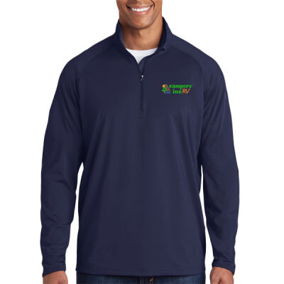 Embroidered Campers Inn - Sport Wick ® Stretch 1/4 Zip Pullover Thumbnail